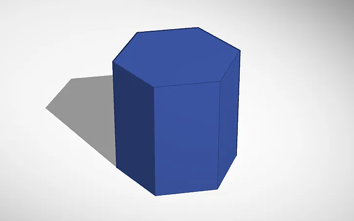 Hình lục giác đơn giản cho các dự án in 3D