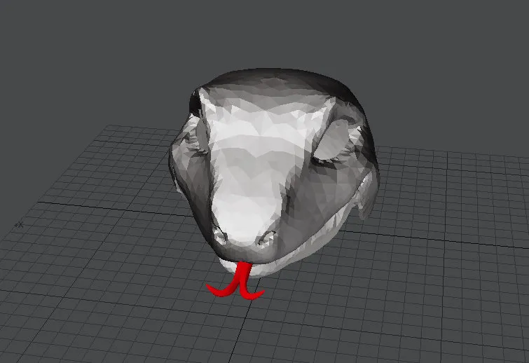 Mô hình đầu rối tay hình rắn v92