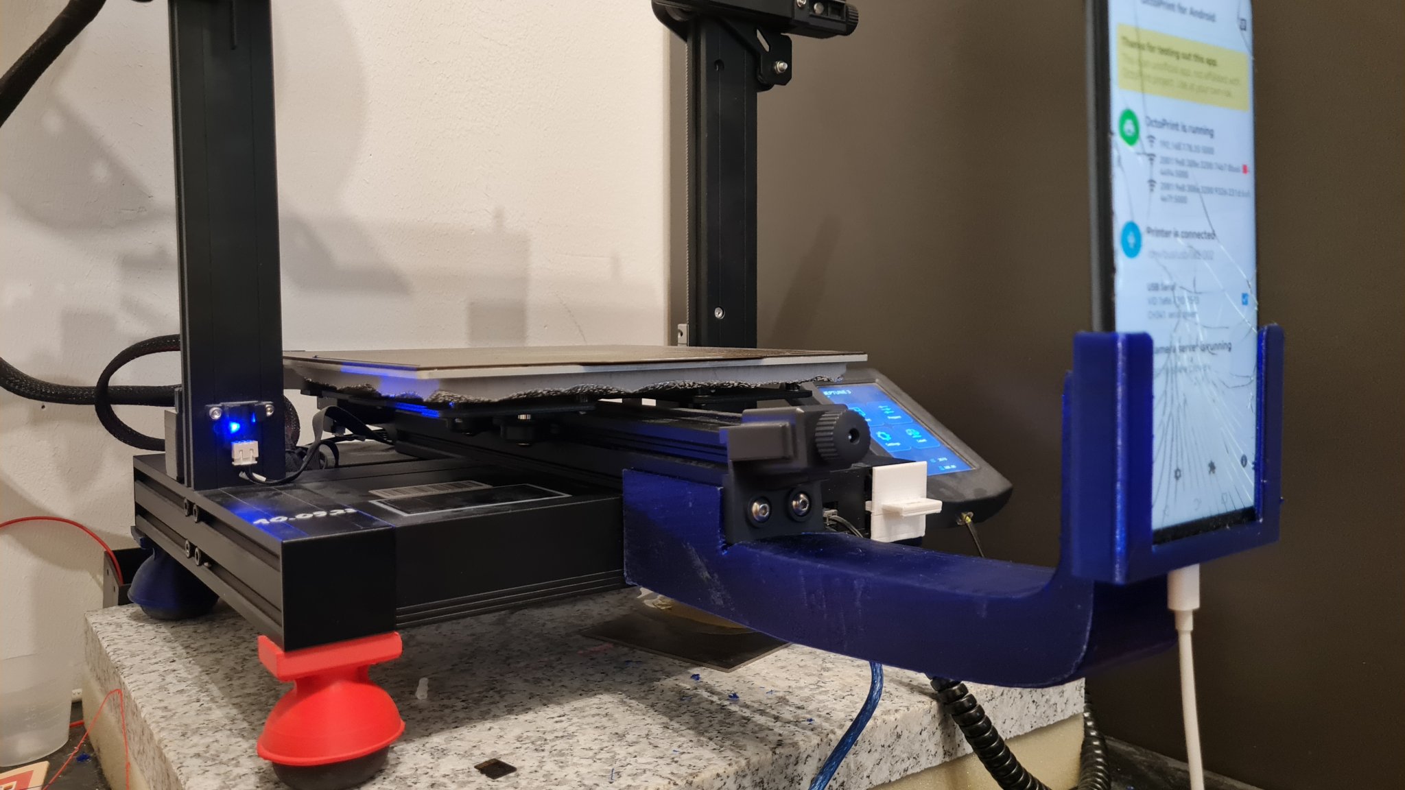 Giá đỡ điện thoại Neptune 3 tùy chỉnh cho máy in 3D