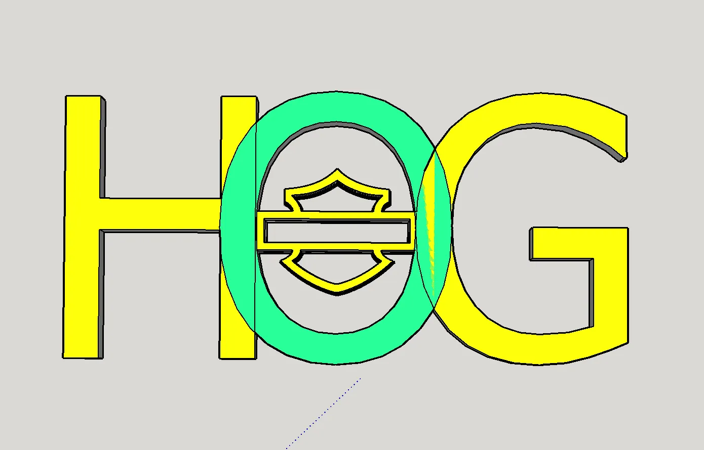 Biểu tượng HARLEY STEMMA HOG cho người yêu xe máy