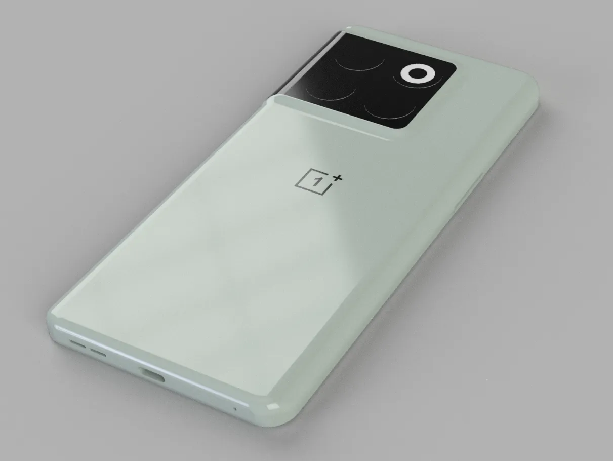 Mô hình điện thoại OnePlus 10T để thiết kế phụ kiện