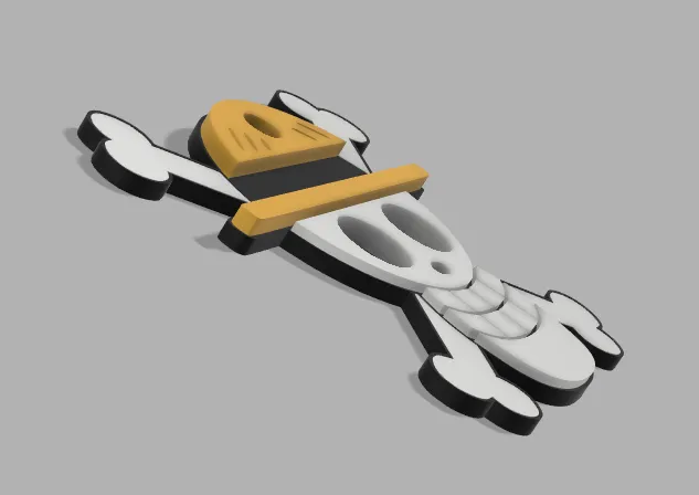 Móc khóa OnePiece với logo độc đáo