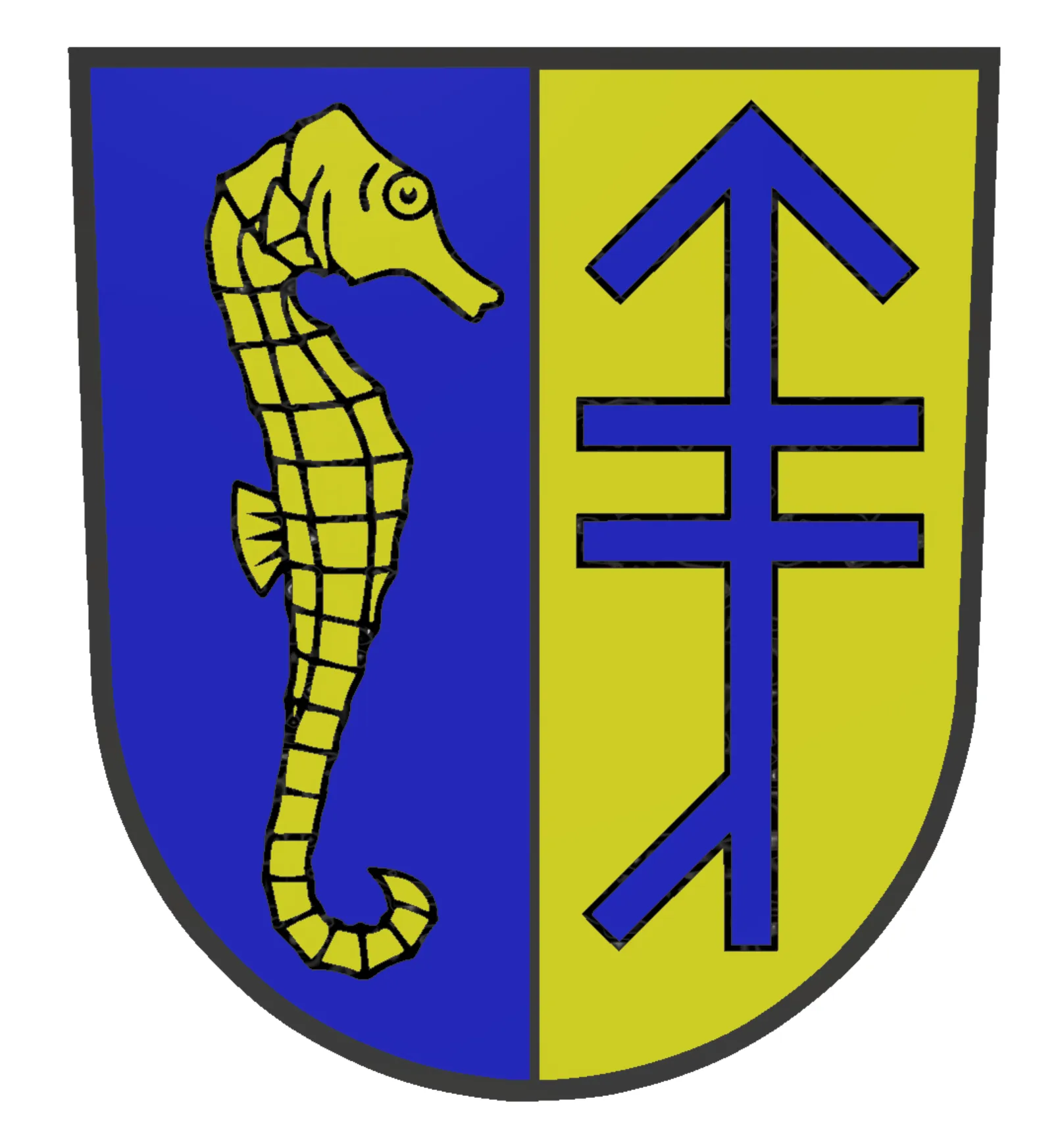 Huy hiệu của thị trấn Hiddensee tại Mecklenburg–Western Pomerania