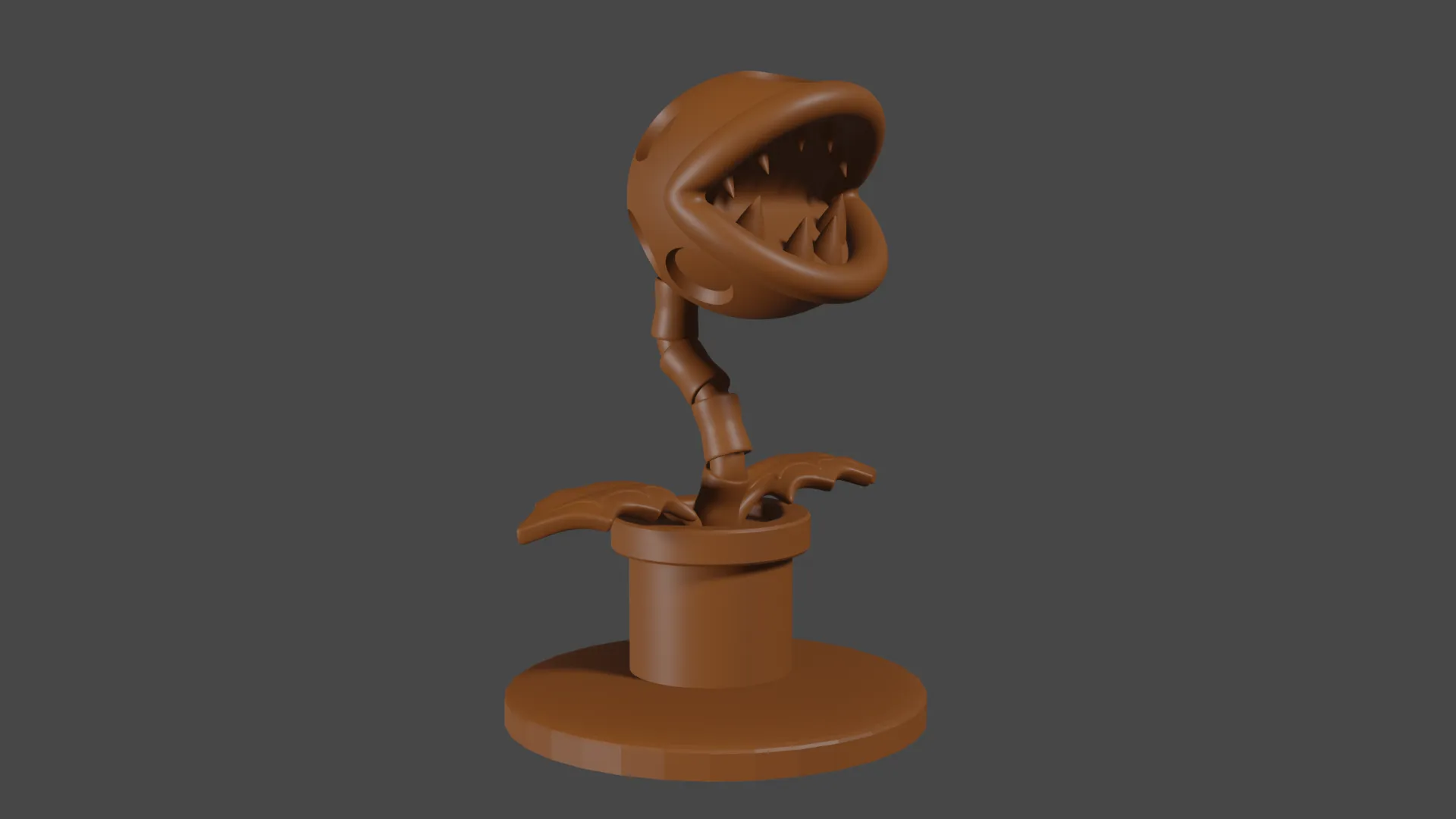 Cây ăn thịt Piranha xương trong phong cách Mario cho DnD