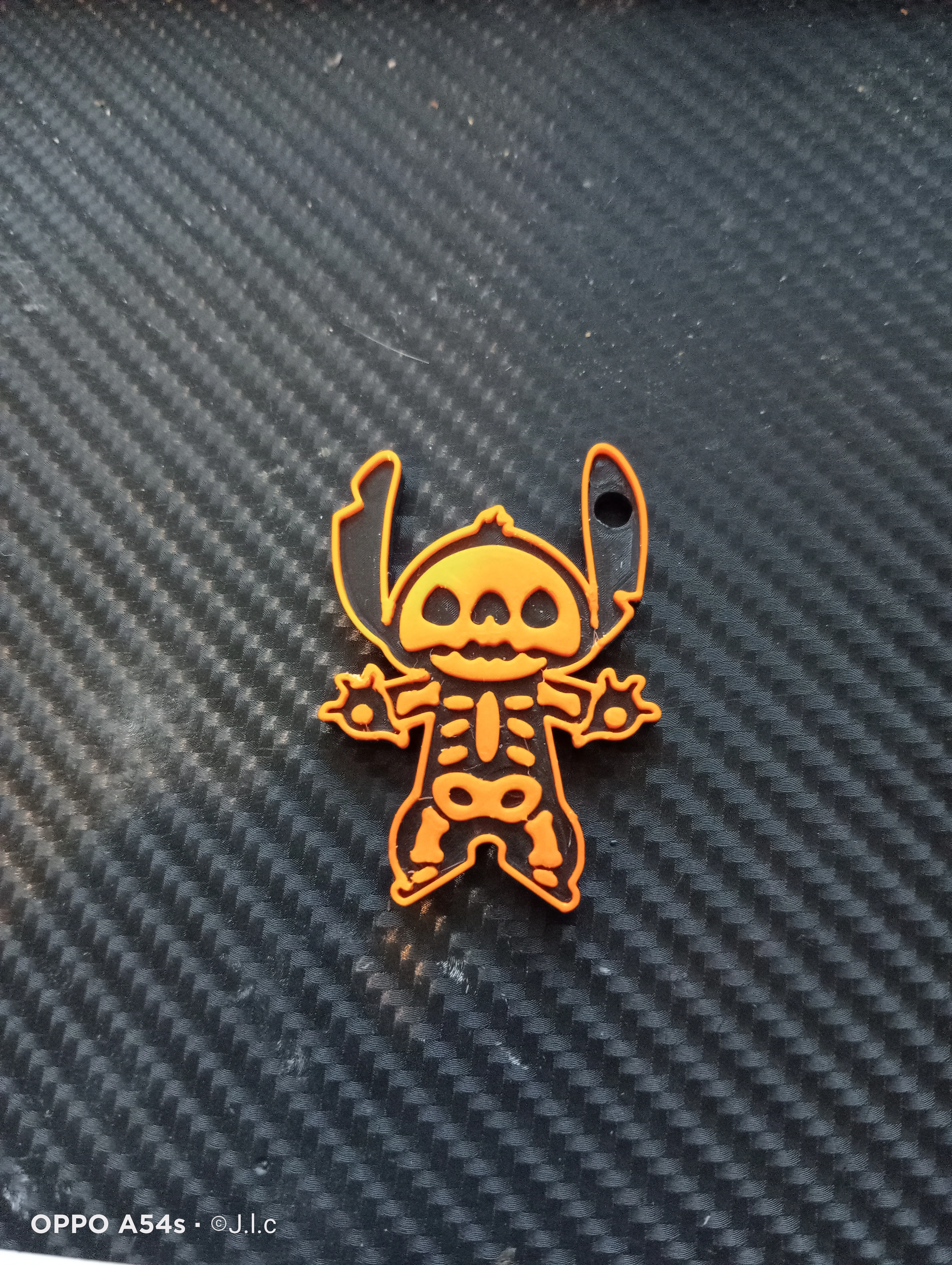 Móc khóa Stitch Halloween dễ thương cho trẻ em