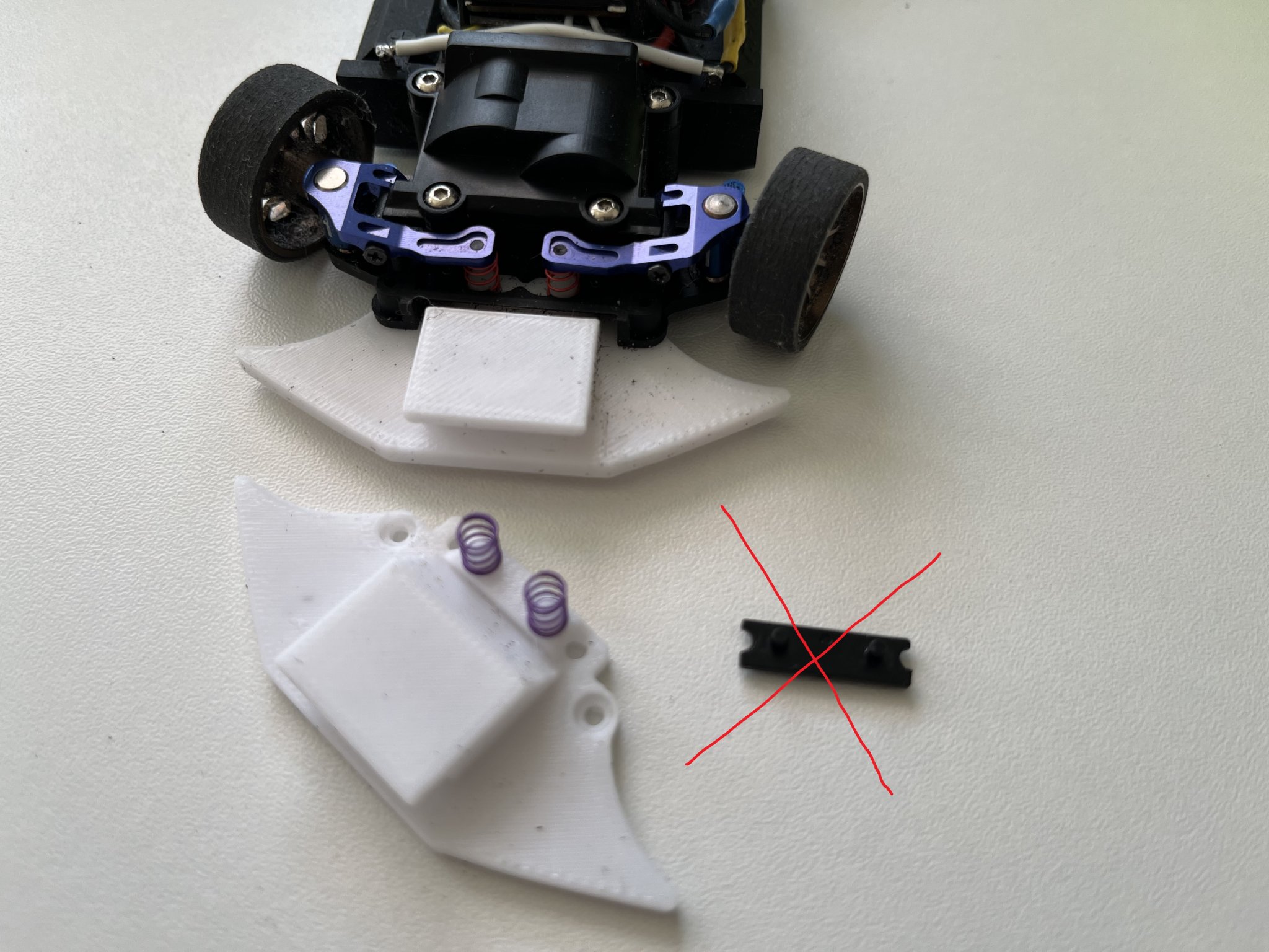 Bumper Jomurema cho mô hình xe Mini Z MR03