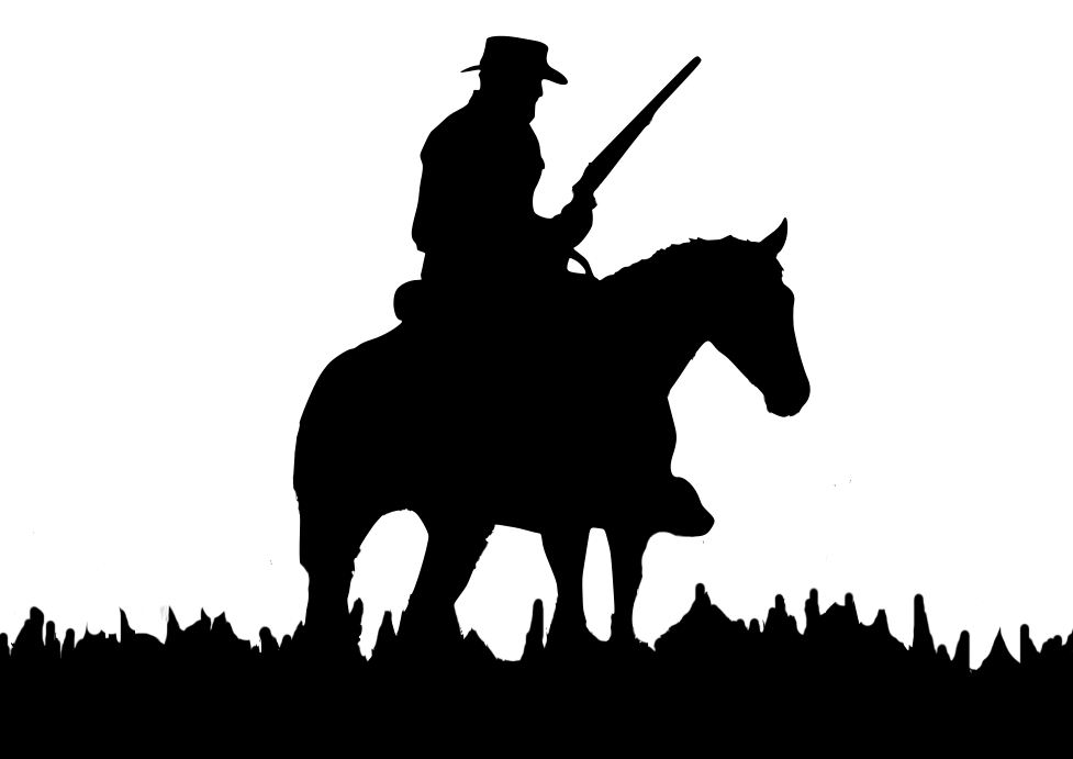 Bảng đầu tiên thay thế của RDR2 với Arthur trên ngựa