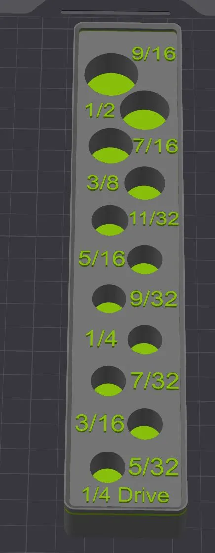 Husky 1/4 inch socket remix với đầu nối 5/32