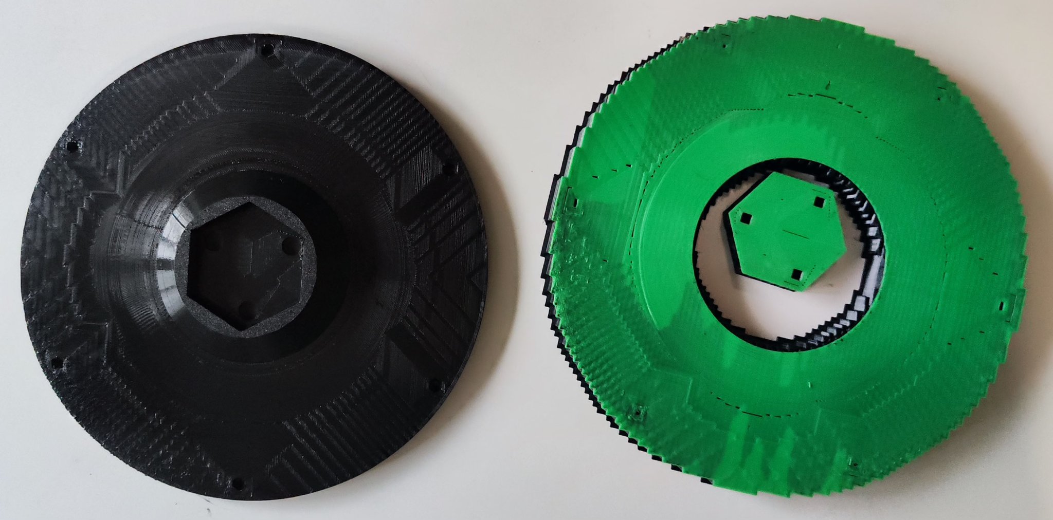 Đĩa cắt Ultimo v2 cho máy cắt cỏ Ardumower Alfred với 6 lưỡi dao