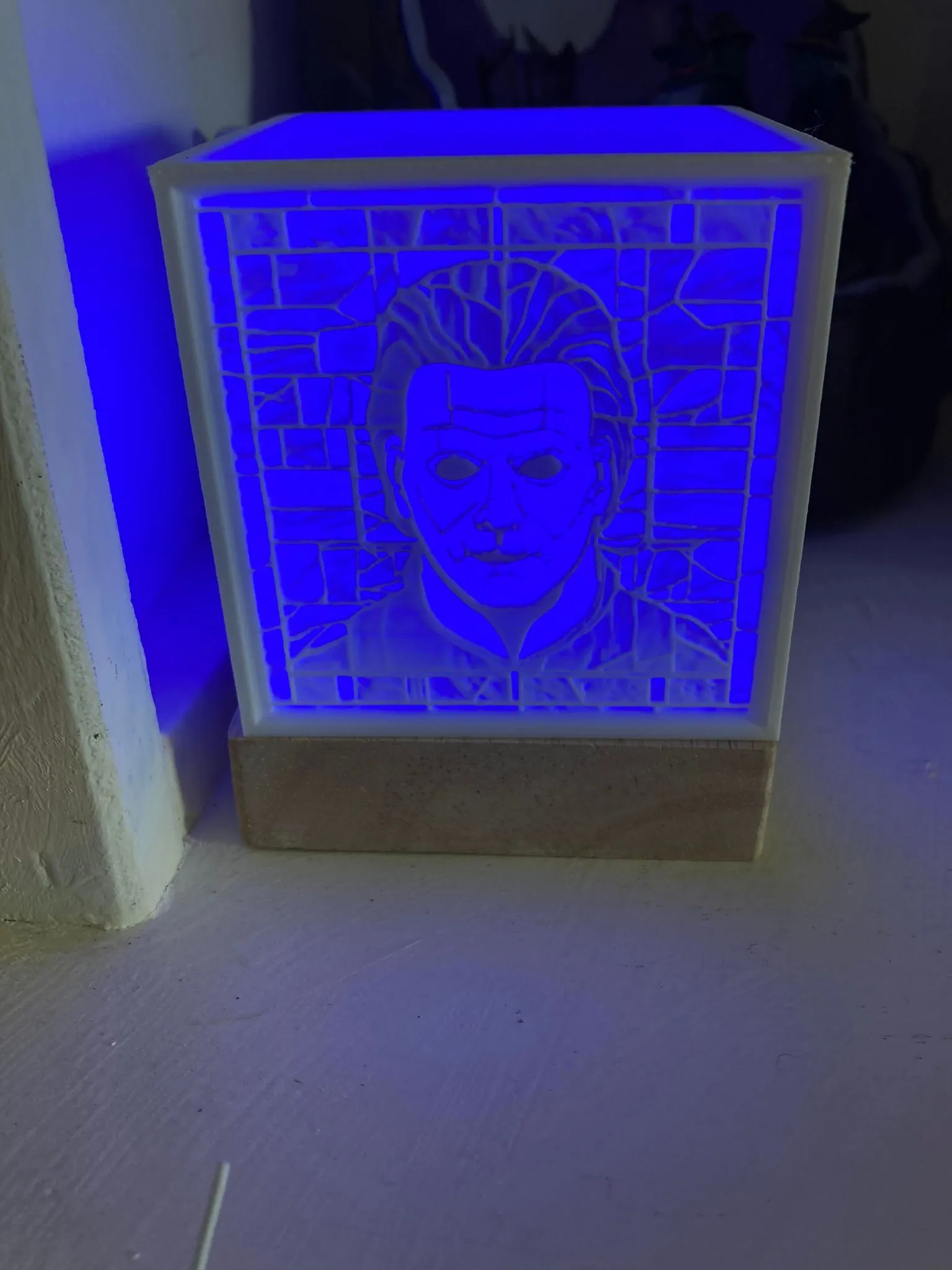 Mô hình lithophane Halloween với Michael Myers và bạn bè