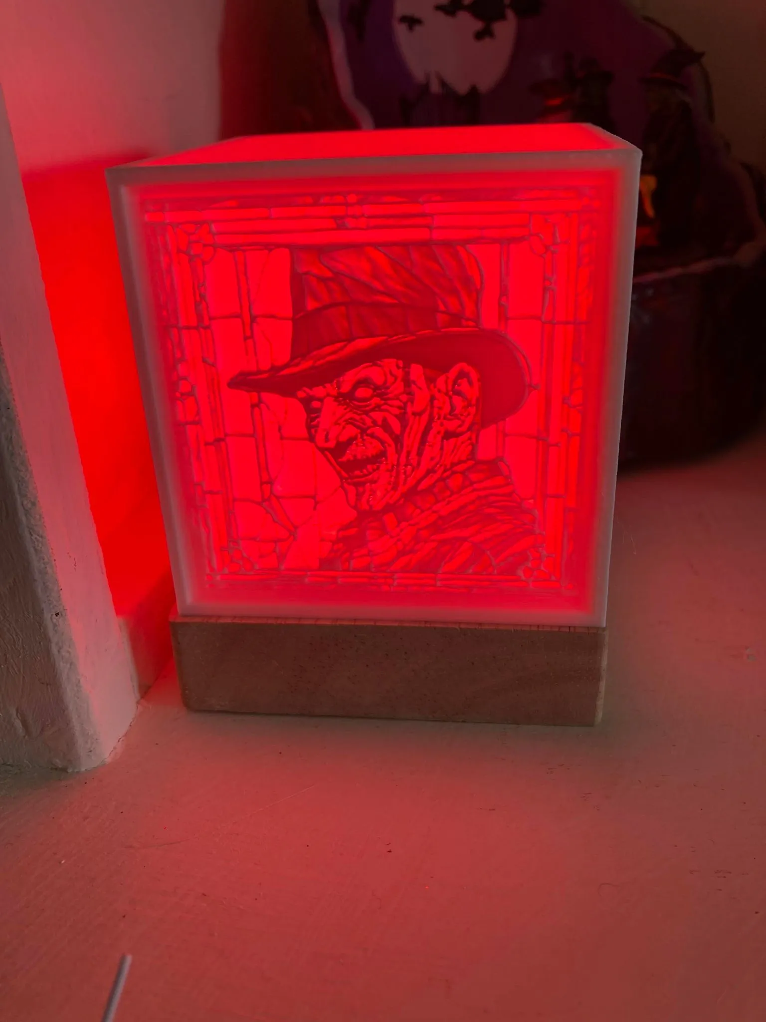 Mô hình lithophane Halloween với Michael Myers và bạn bè