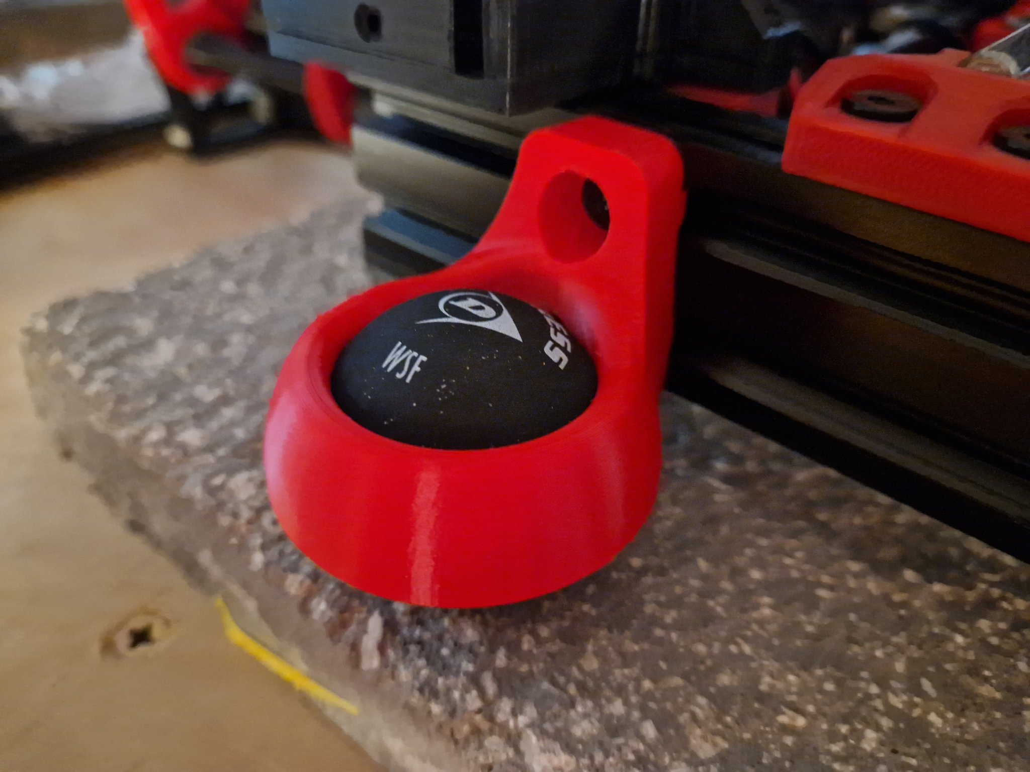 Chân cho bóng squash 43.4mm và thanh nhôm 2040