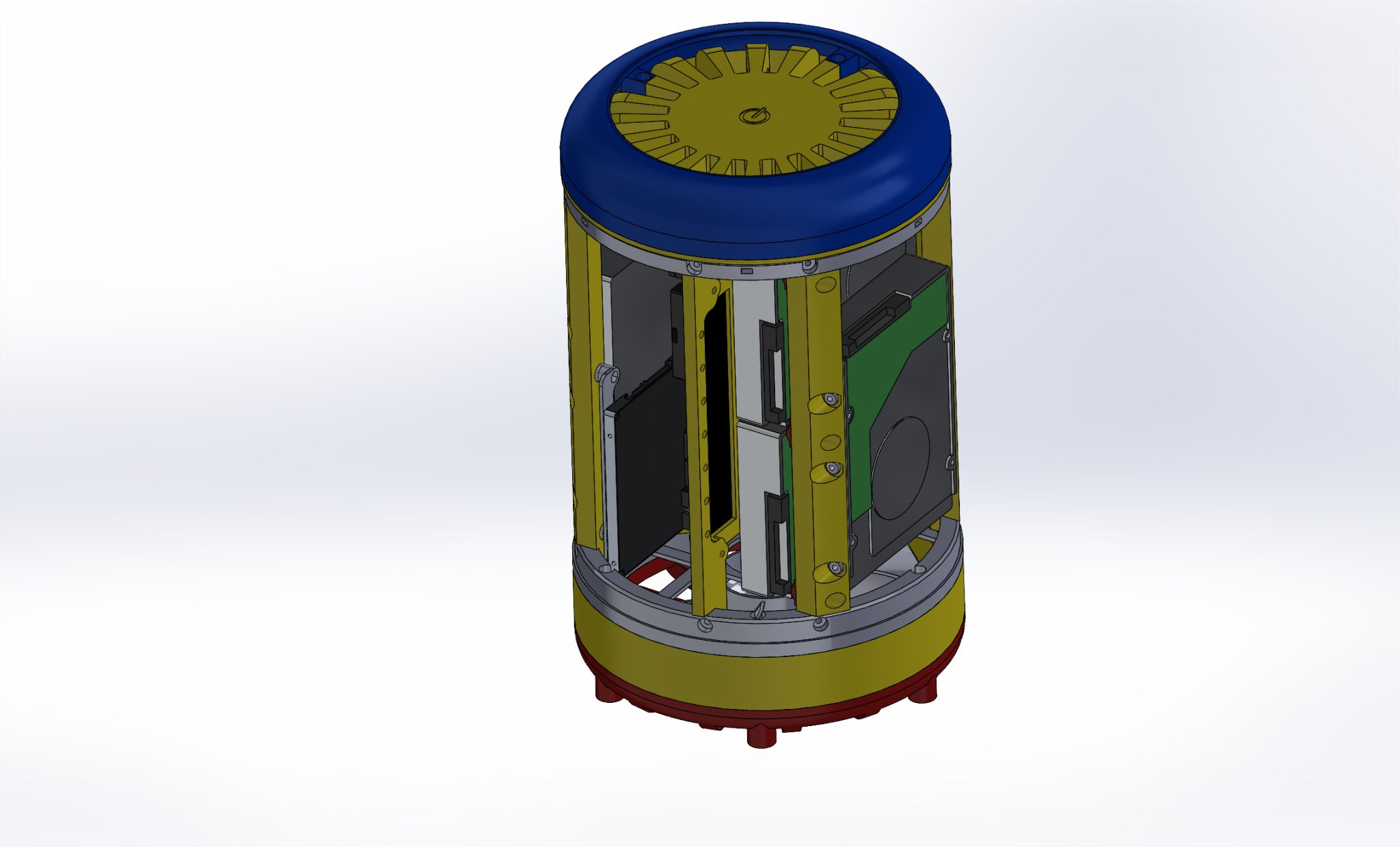 Khung máy NAS tùy chỉnh in 3D cho dự án cá nhân