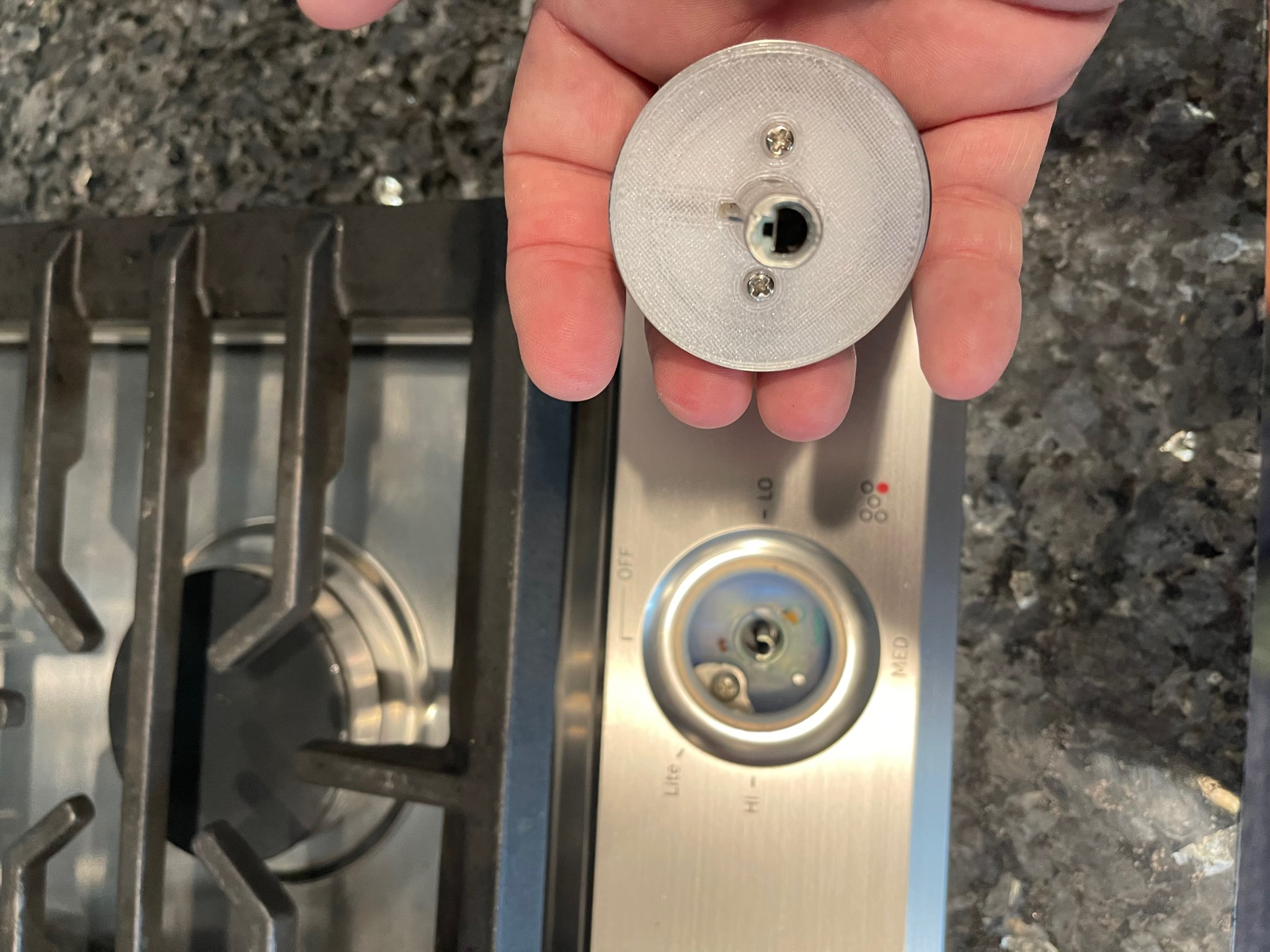 Thay thế ống kính núm điều chỉnh cho bếp gas Samsung NA36N6555TS