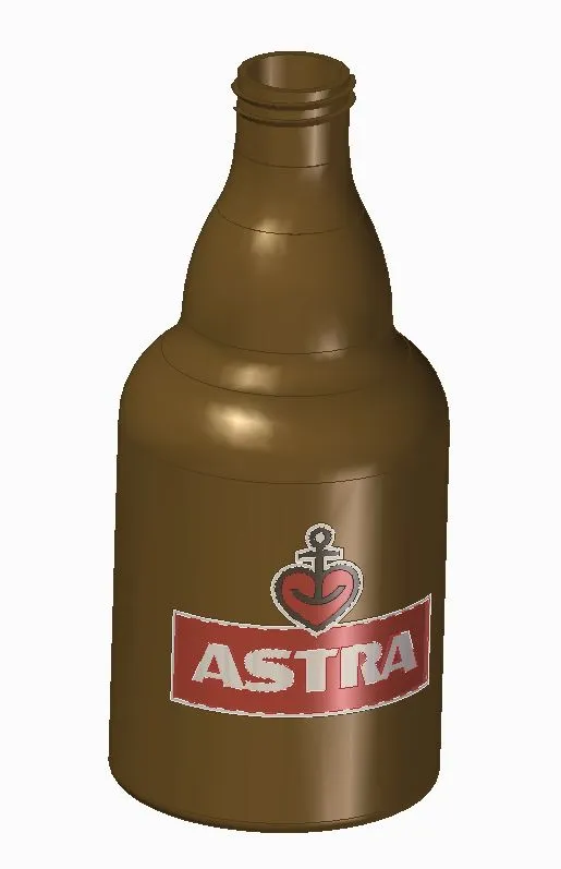 Bình đựng xà phòng hình chai bia Astra và Heineken