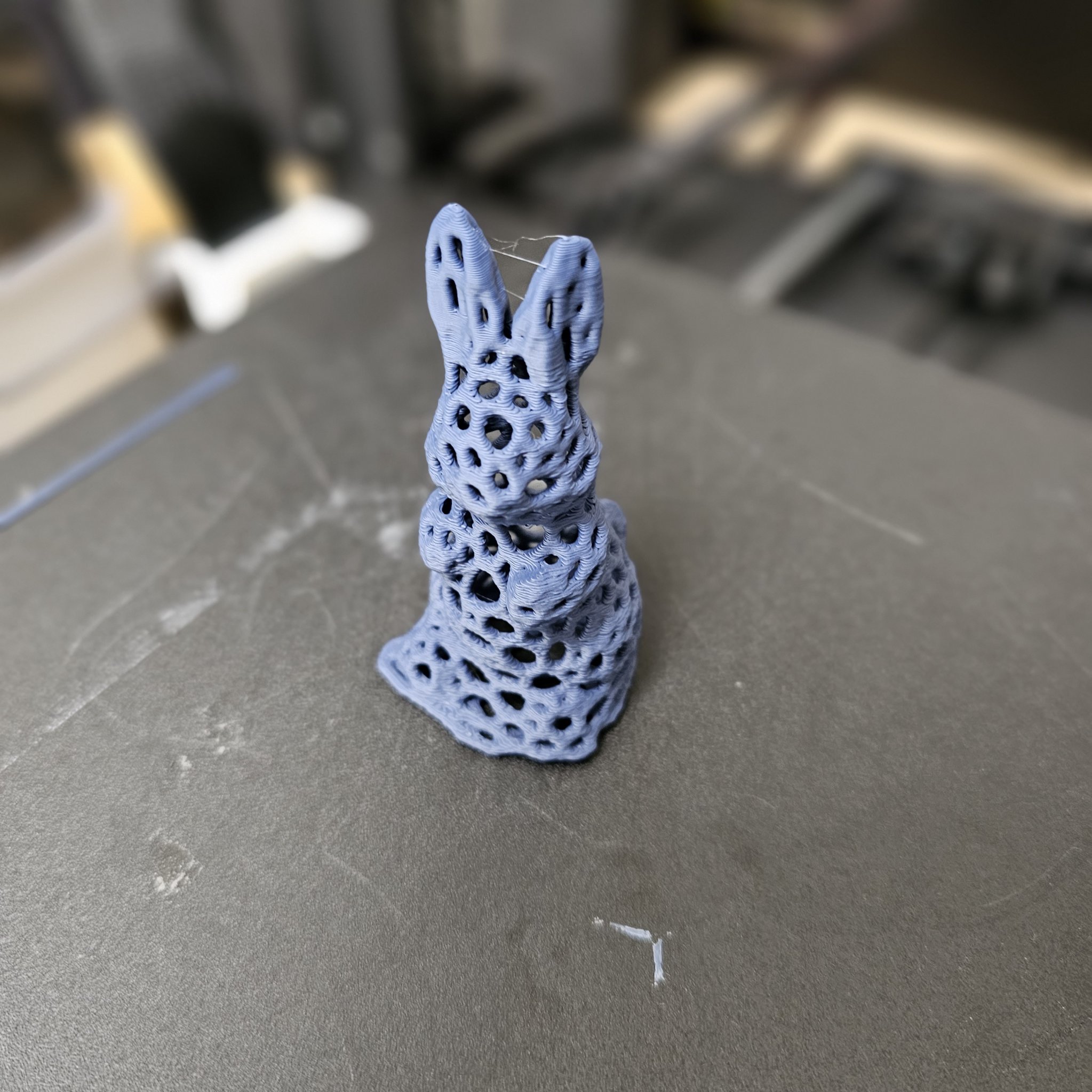 Thỏ Voronoi - Mô hình in 3D độc đáo cho trang trí nhà cửa