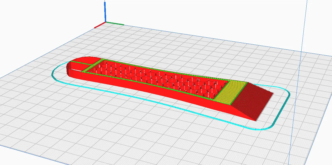 Công cụ cạo giường in 3D hình lục giác HexaScrape