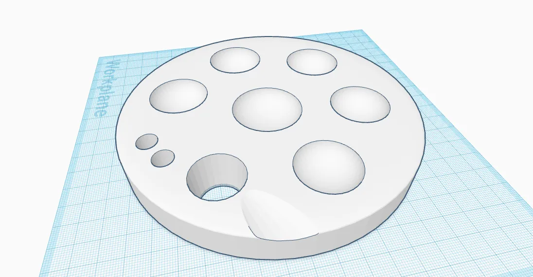 Bảng màu vẽ cho nghệ thuật vẽ và tô màu