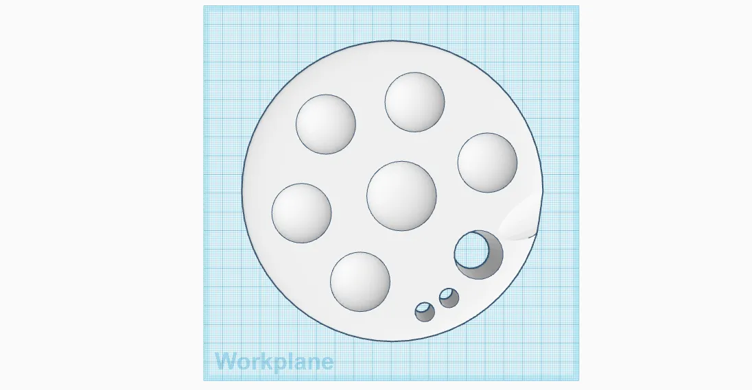 Bảng màu vẽ cho nghệ thuật vẽ và tô màu