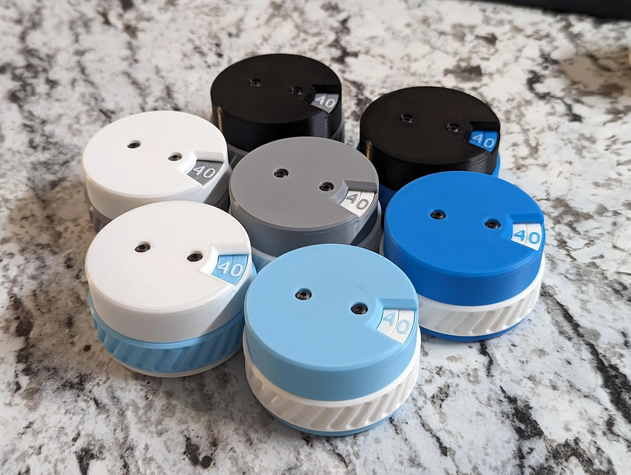 Nắp Lifecounter với ốc vít âm mặt phẳng