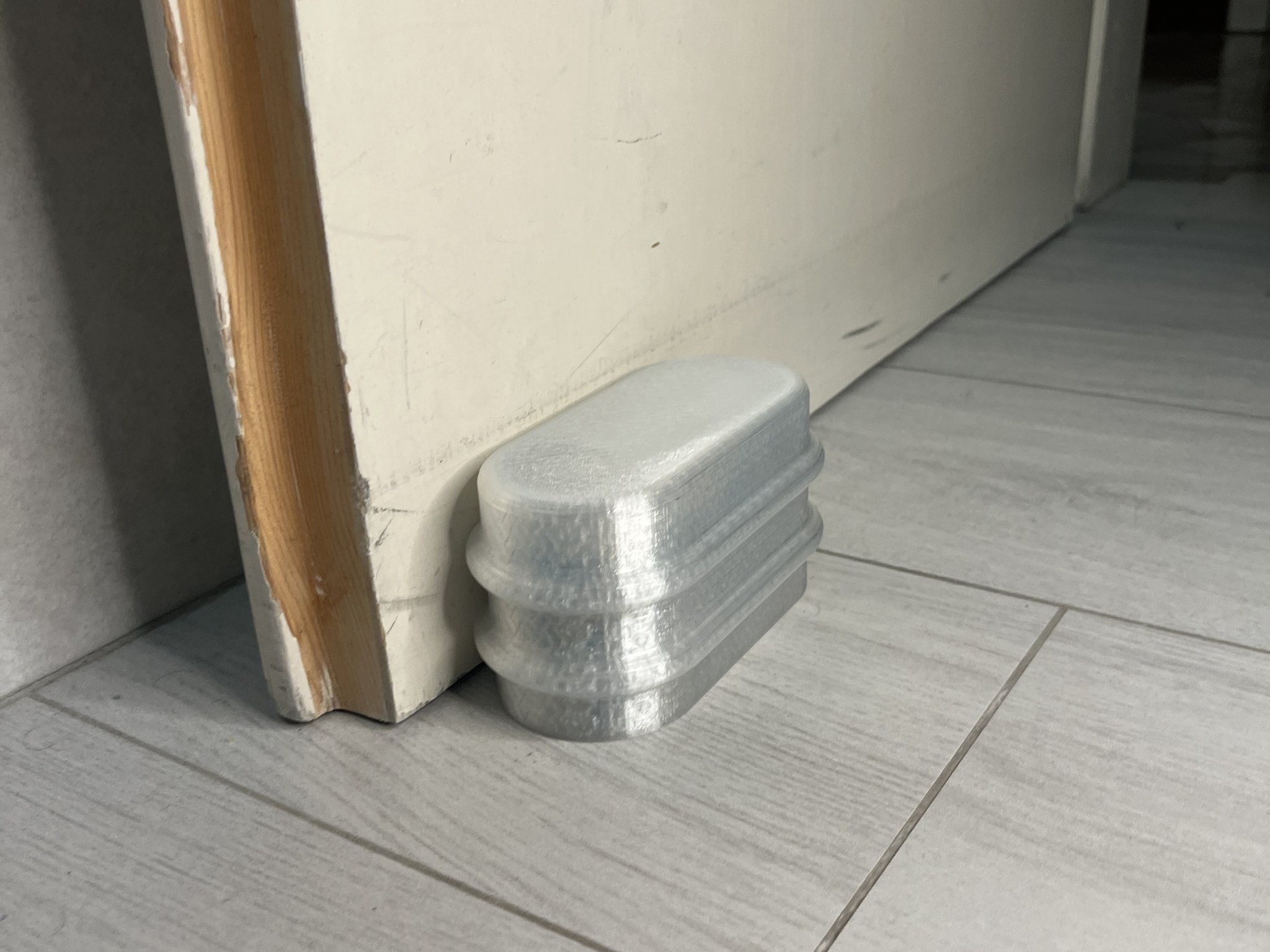 Bộ giữ cửa nặng cho cửa với đá cuội bên trong