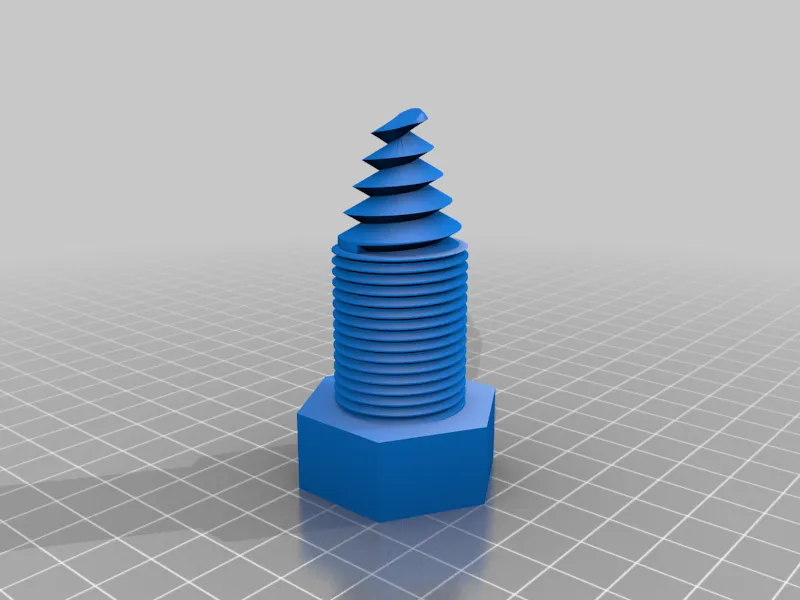 Quả bí ngô Frankenstein với ốc vít