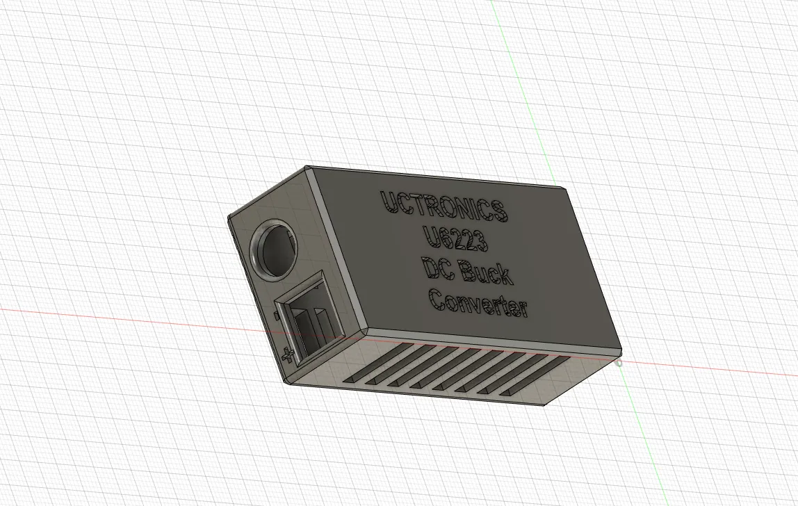 Vỏ bảo vệ cho bộ chuyển đổi buck Uctronics U6223
