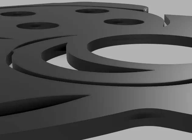 Joytick 2D trang trí tường cho phòng game