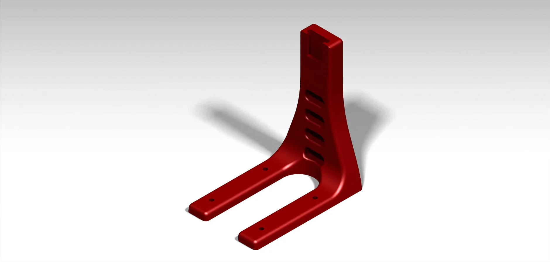 Giá đỡ cuộn filament với thiết kế remix có lỗ