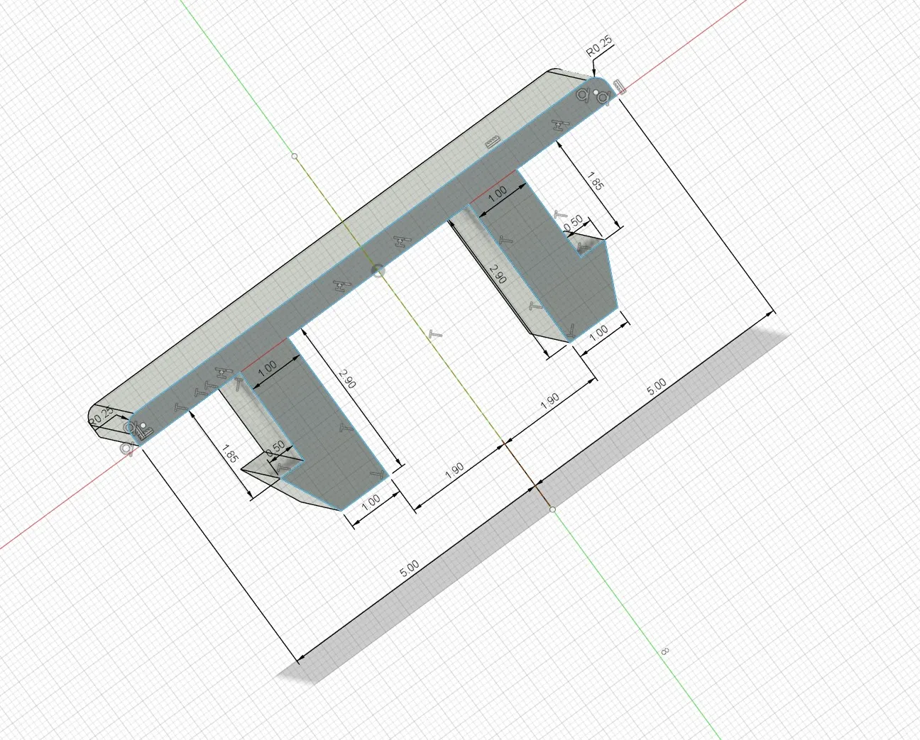 Kẹp cáp 2020 cho máy in 3D