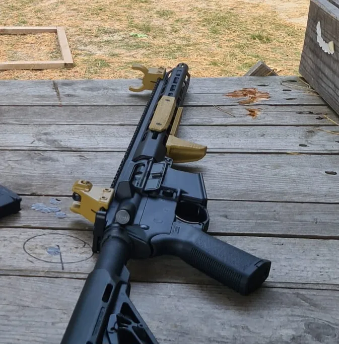 **Mắt ngắm Picatinny mở cho súng AR**