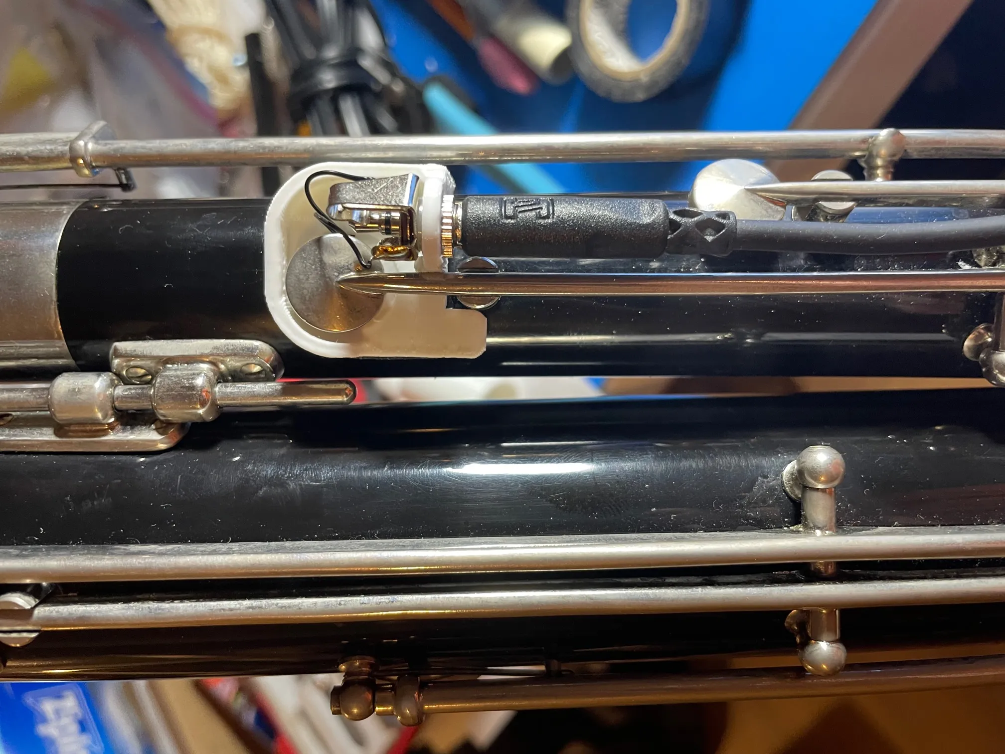 Pickup giá rẻ cho đàn bassoon dễ làm và hiệu quả