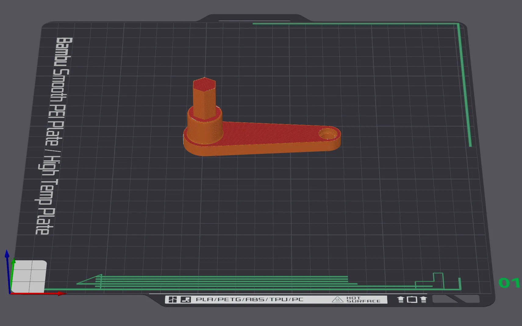 Bộ chuyển đổi và cuốn dây cuộn filament với tay cầm dài