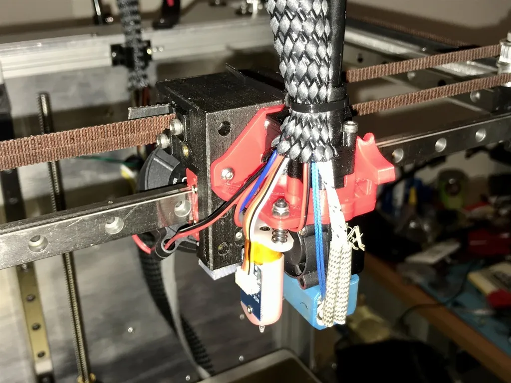 Giá đỡ Flex3Drive cho Railcore II với Mosquito Hotend