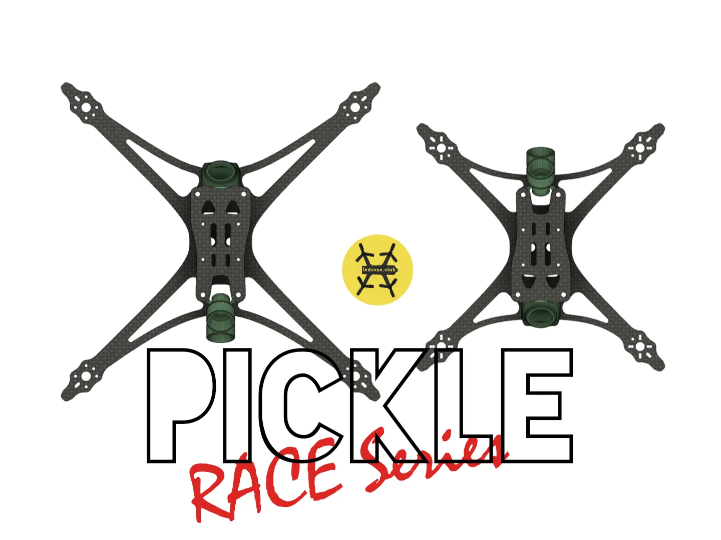 Khung đua FPV siêu nhẹ Pickle Race Series 5" & 3.5