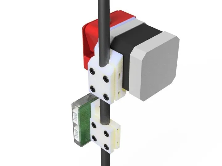 Cảm biến hết filament cho động cơ đùn trên thanh D=8mm