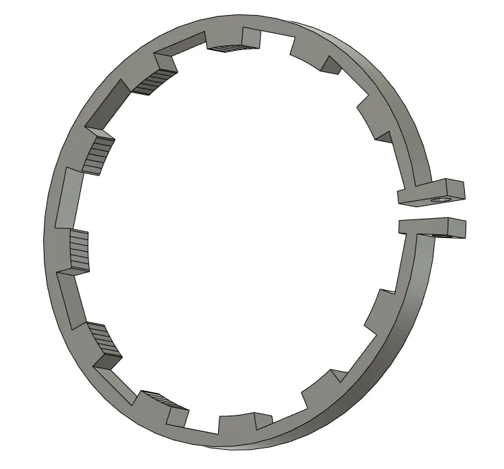 Kẹp áo phông cho lò phản ứng hồ quang