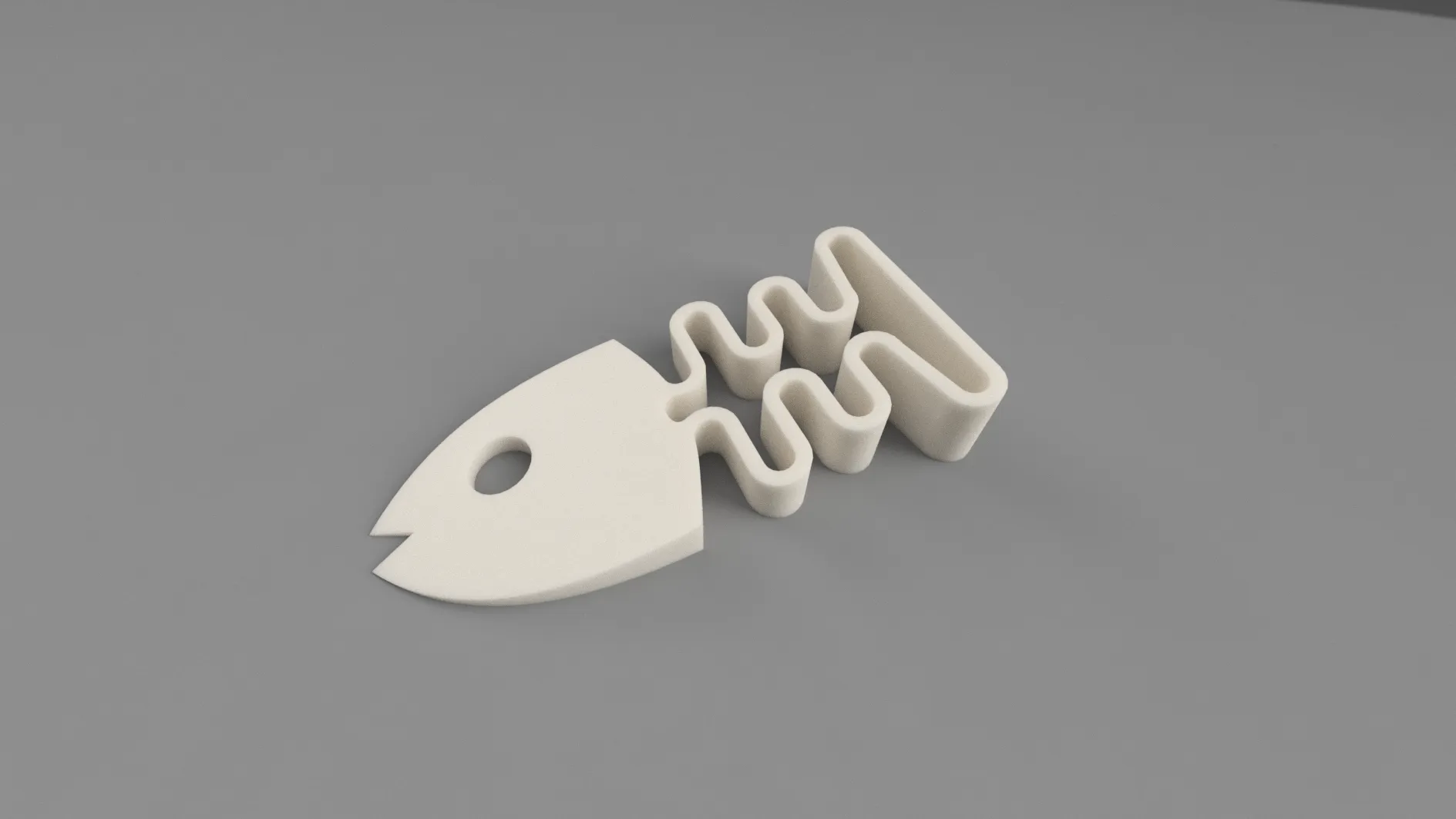 Chặn cửa hình bộ xương cá linh hoạt