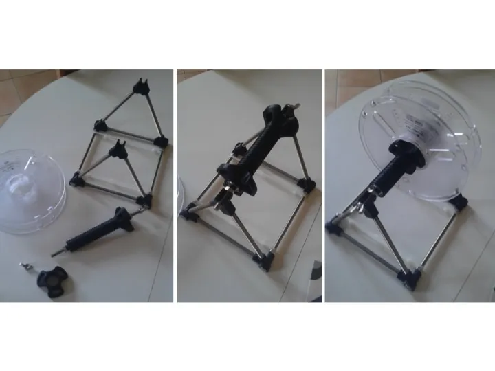 Giá đỡ cuộn filament 3kg với ống trung tâm cho vòng bi