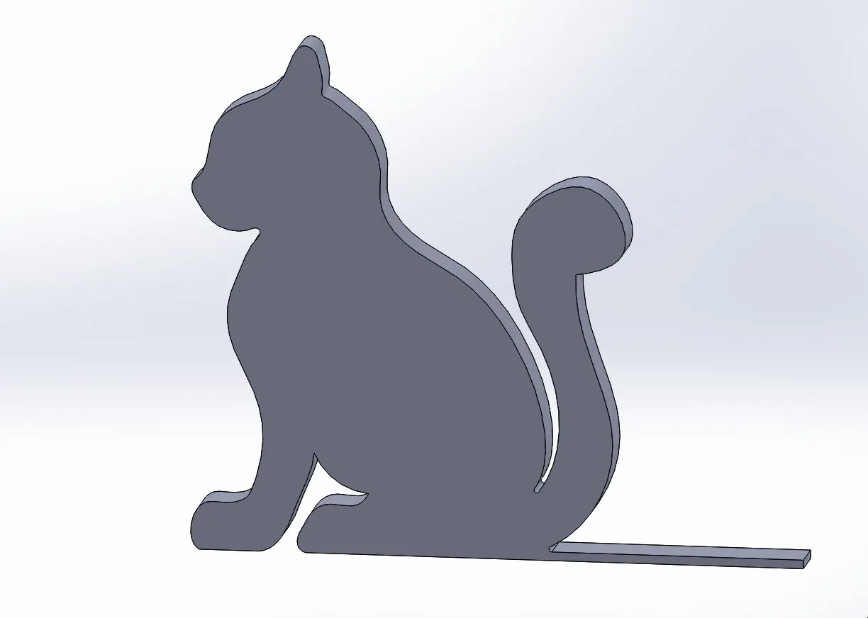 Giá đỡ sách hình dáng mèo độc đáo