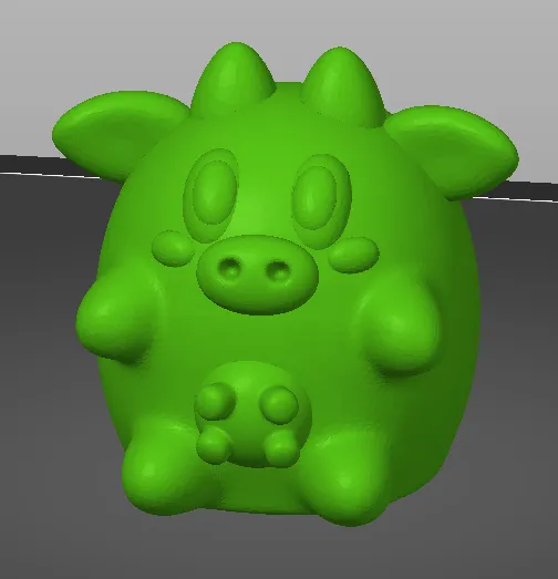 Bò nhỏ có thể tách rời và in nhiều màu sắc khác nhau