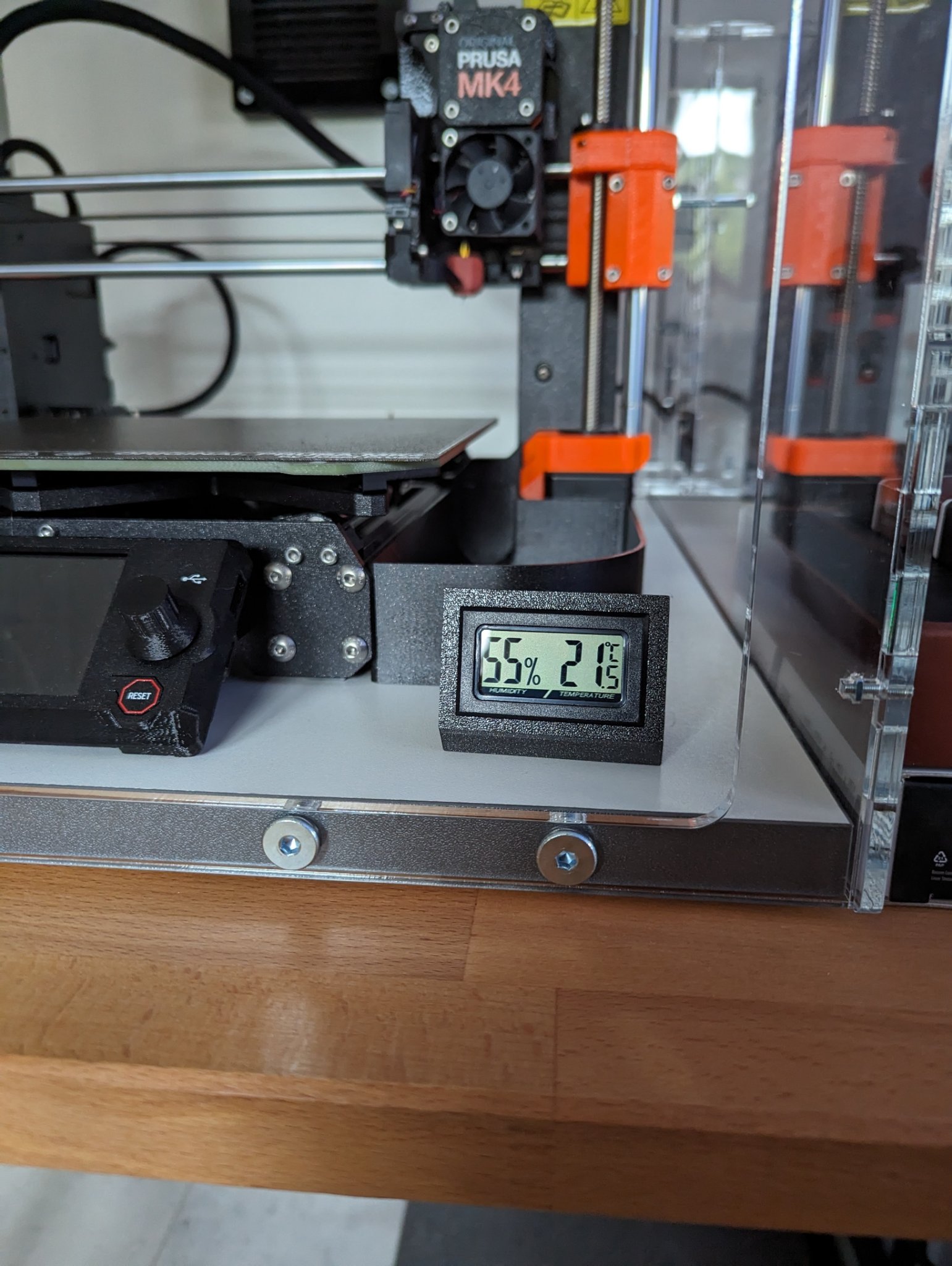 Giá đỡ hygrometer đa năng cho góc nhìn linh hoạt