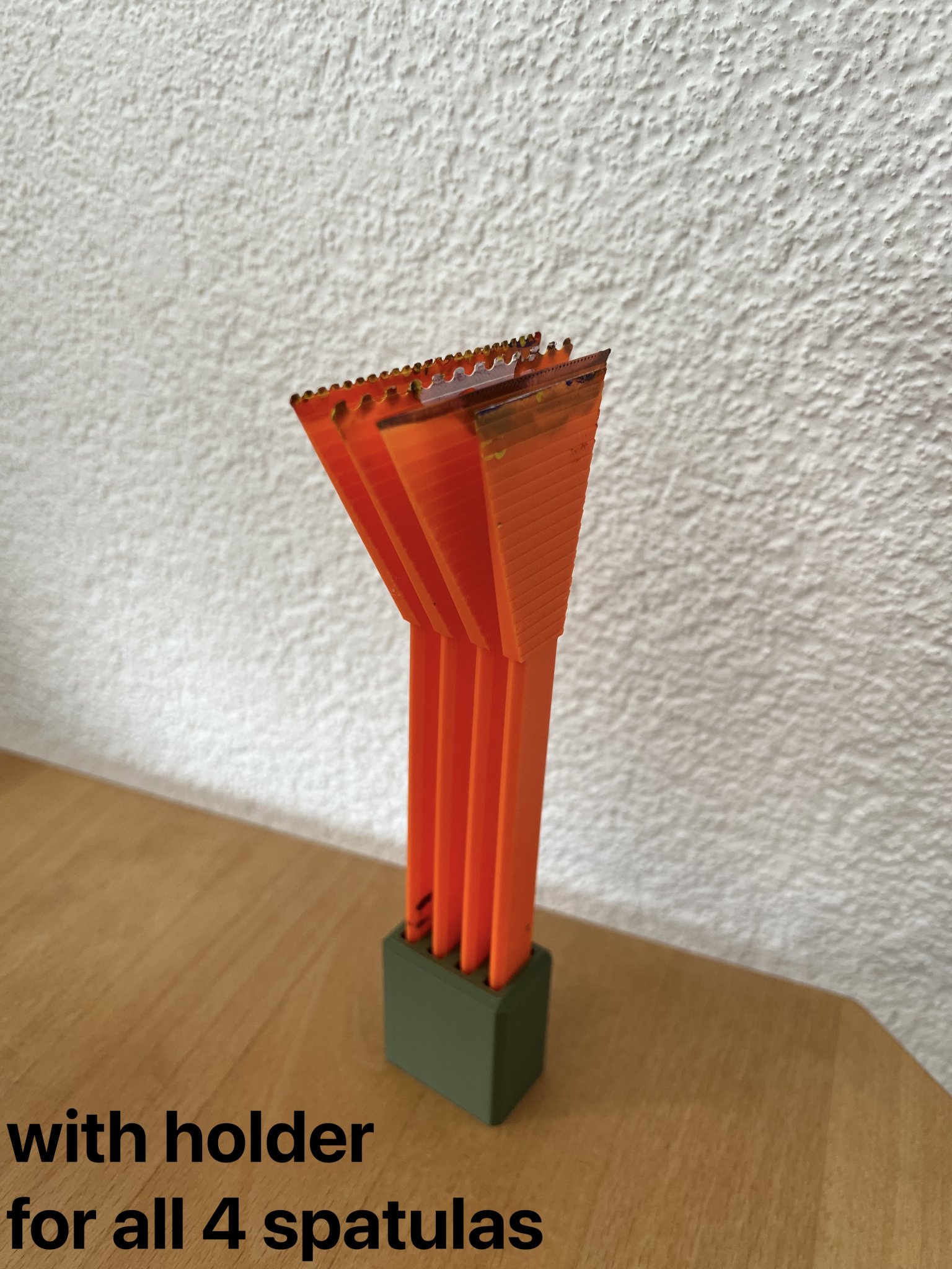 Bộ dụng cụ spatula nghệ sĩ 4 món cho hội họa