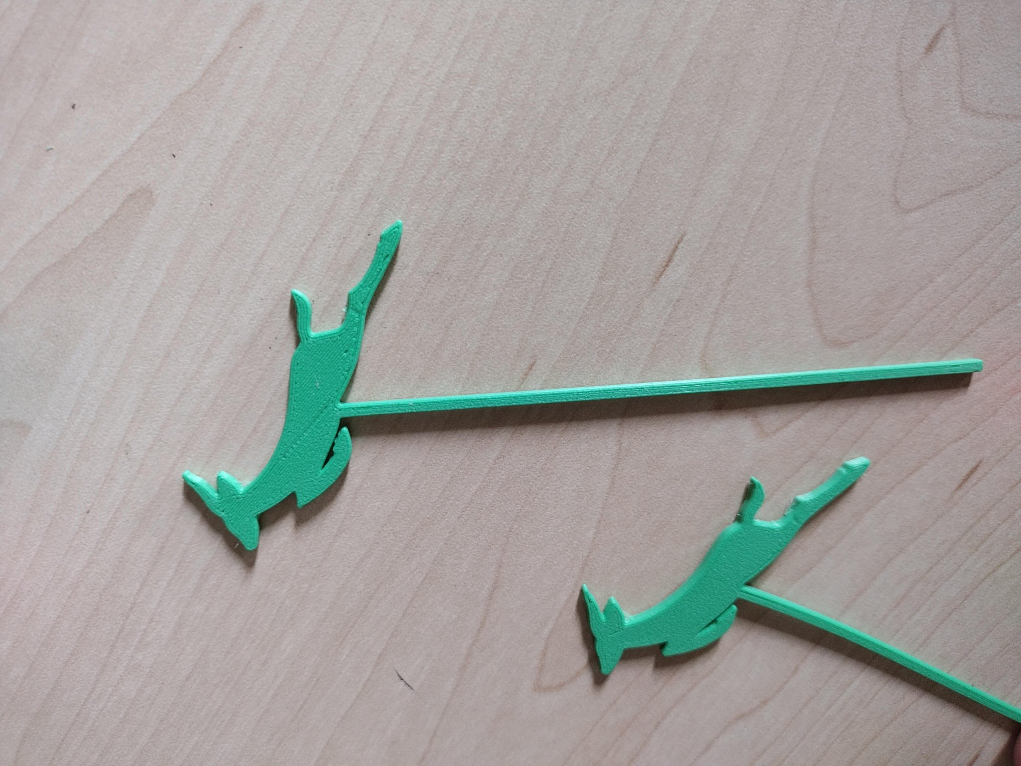 Gậy khuấy rượu brandy hình linh dương Springbok