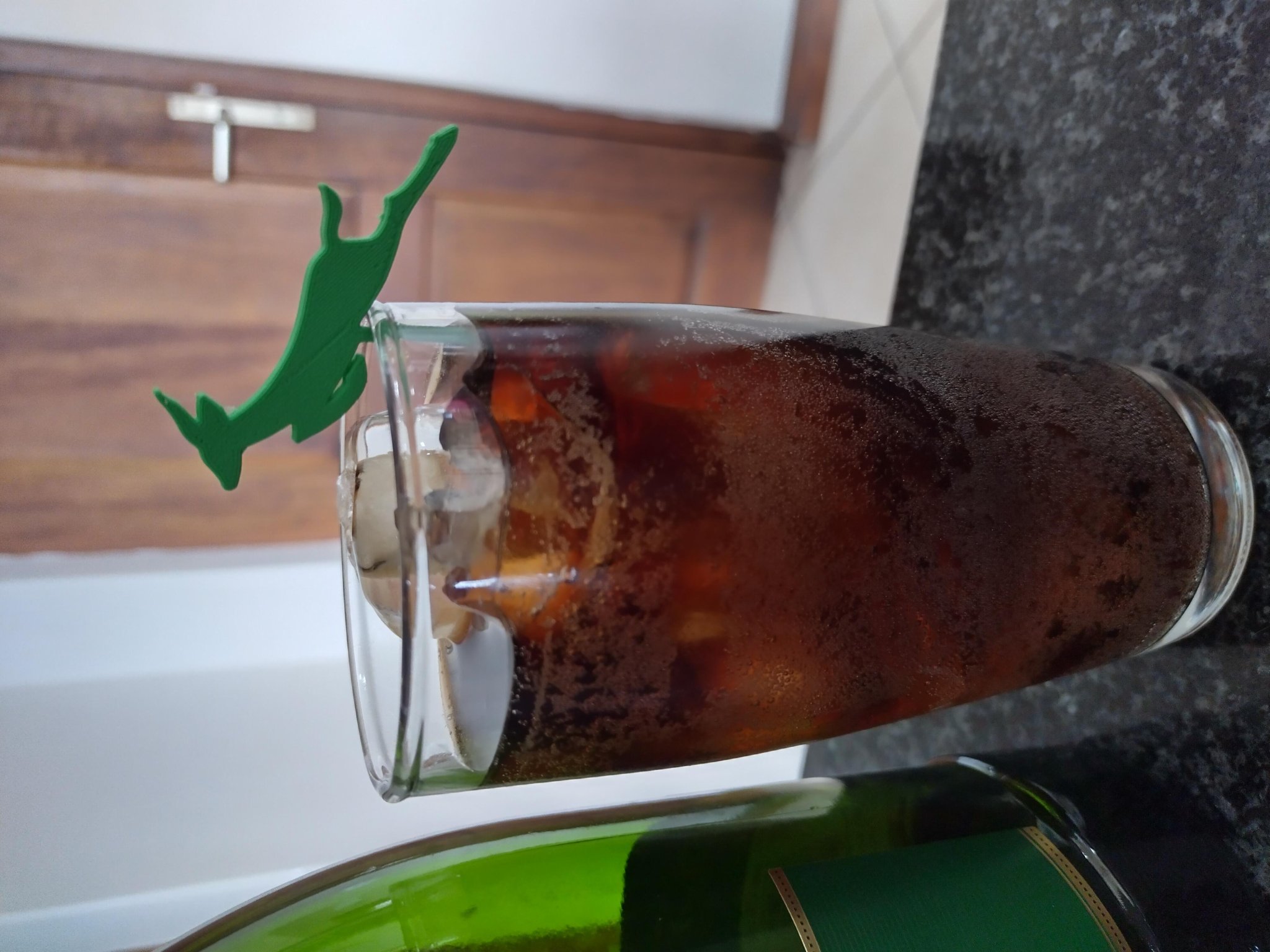 Gậy khuấy rượu brandy hình linh dương Springbok