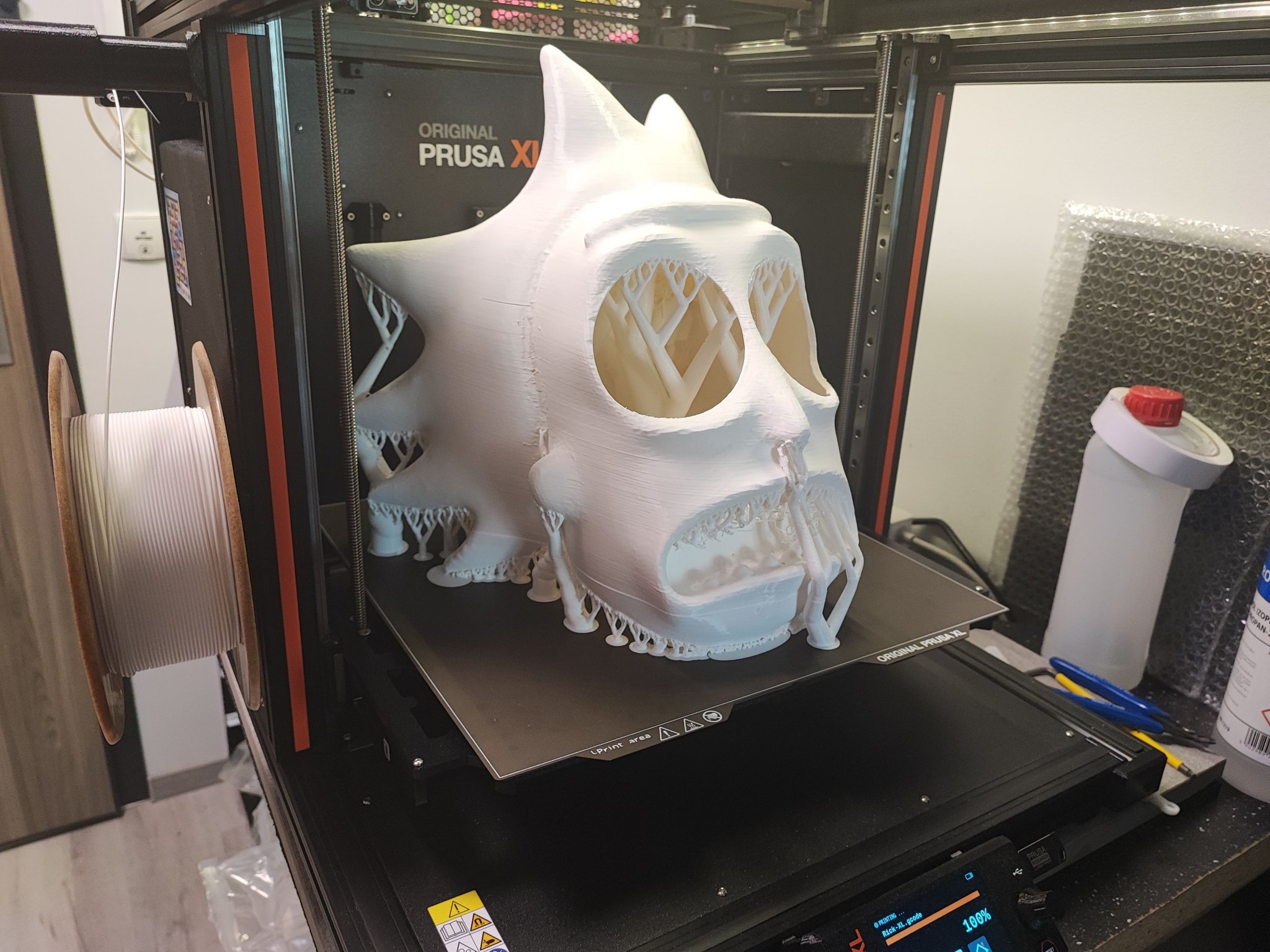 Mặt nạ Rick Sanchez từ Rick and Morty cho Prusa XL