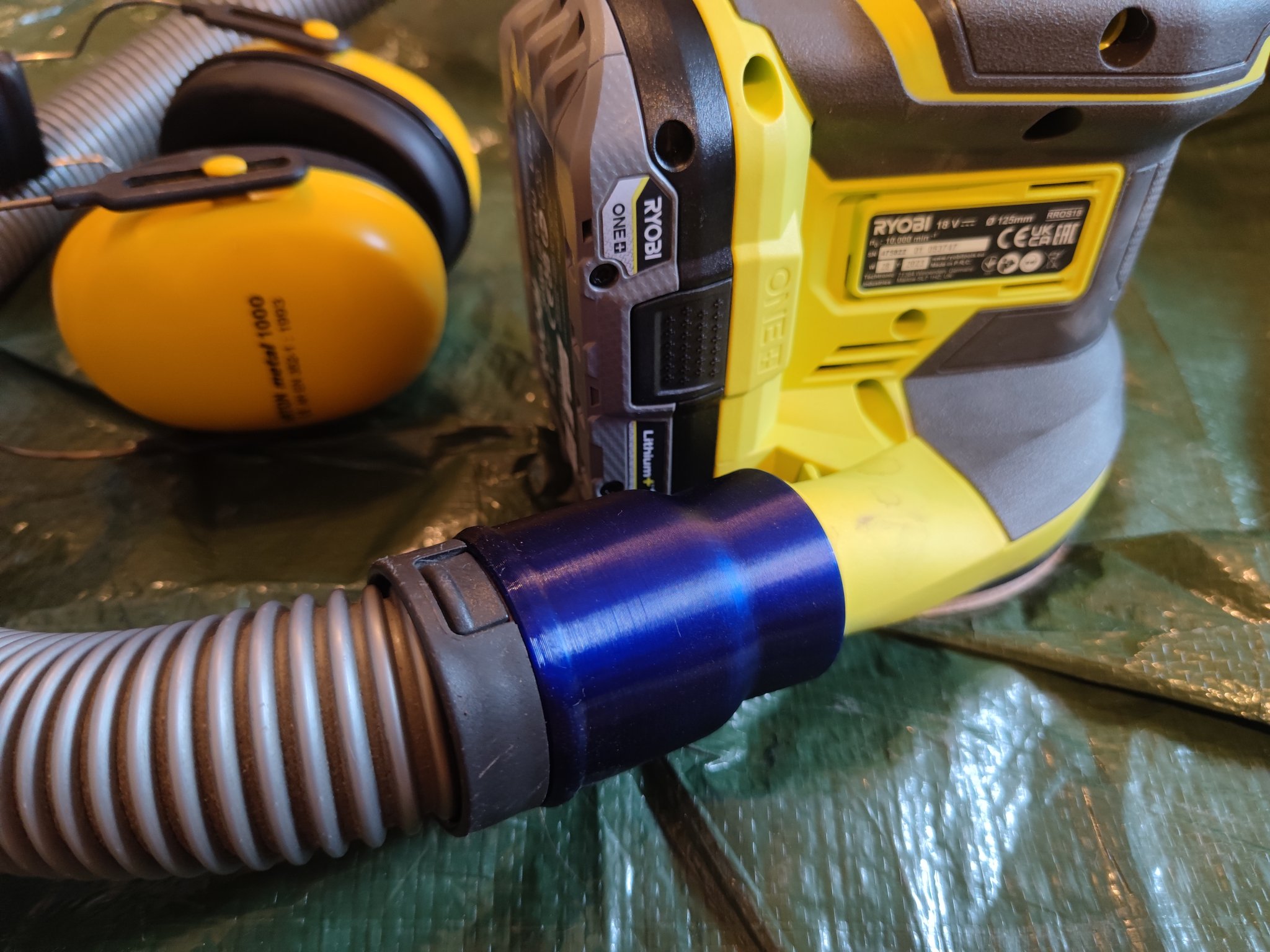 Kết nối cổng bụi cho máy hút bụi Miele và Ryobi RROS18