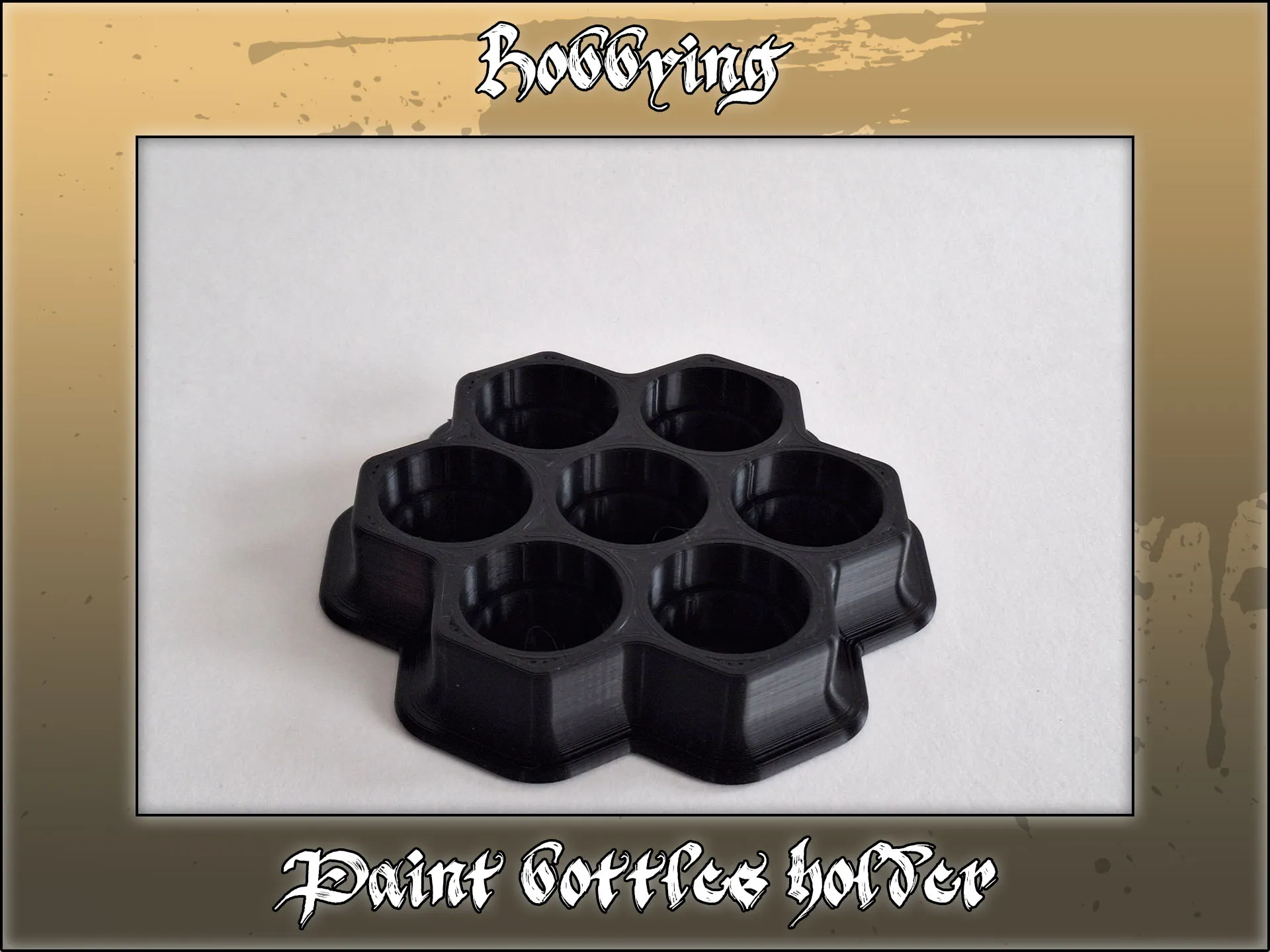 Giá đỡ chai sơn cho chai 32mm và 25mm