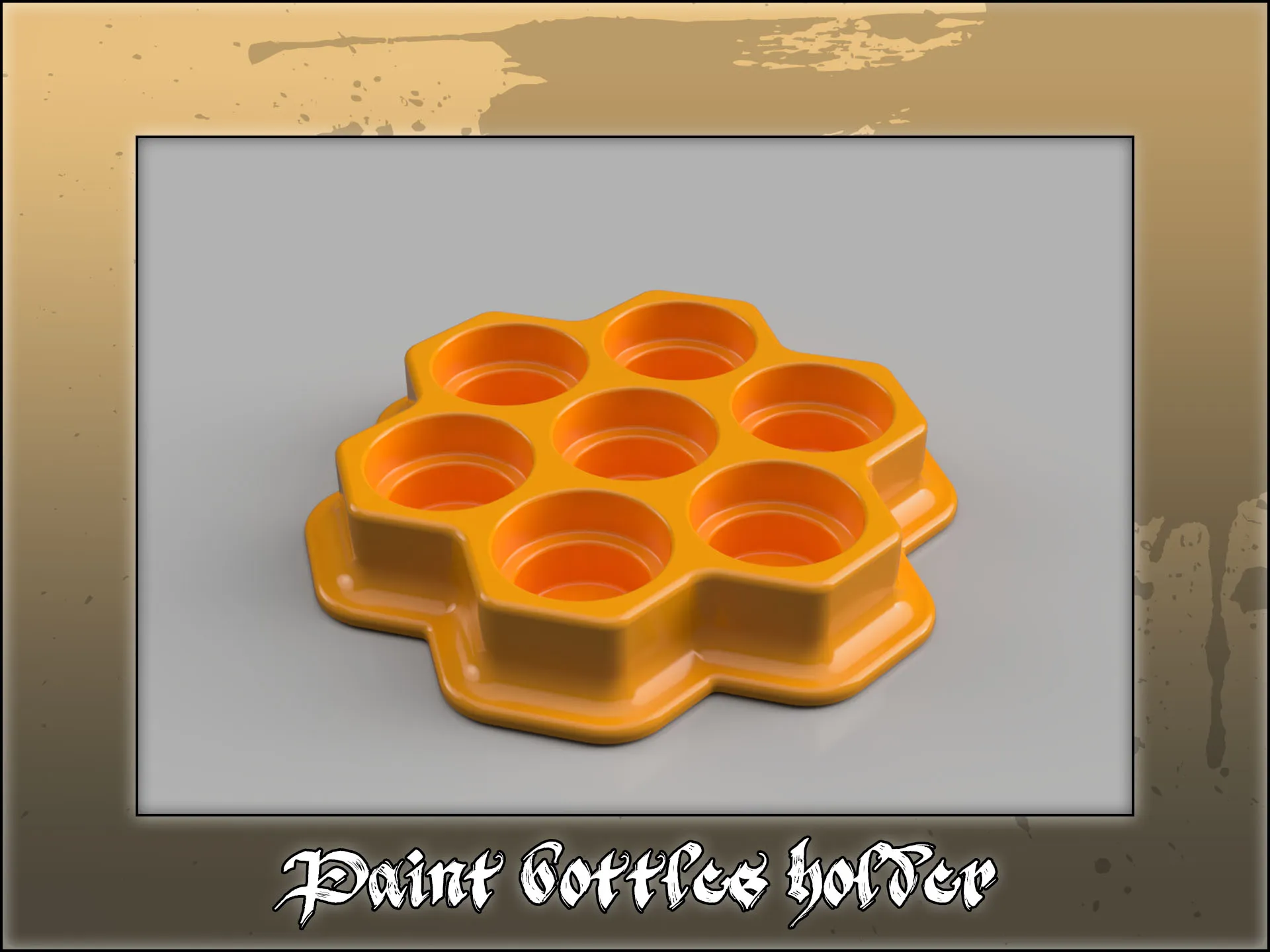 Giá đỡ chai sơn cho chai 32mm và 25mm