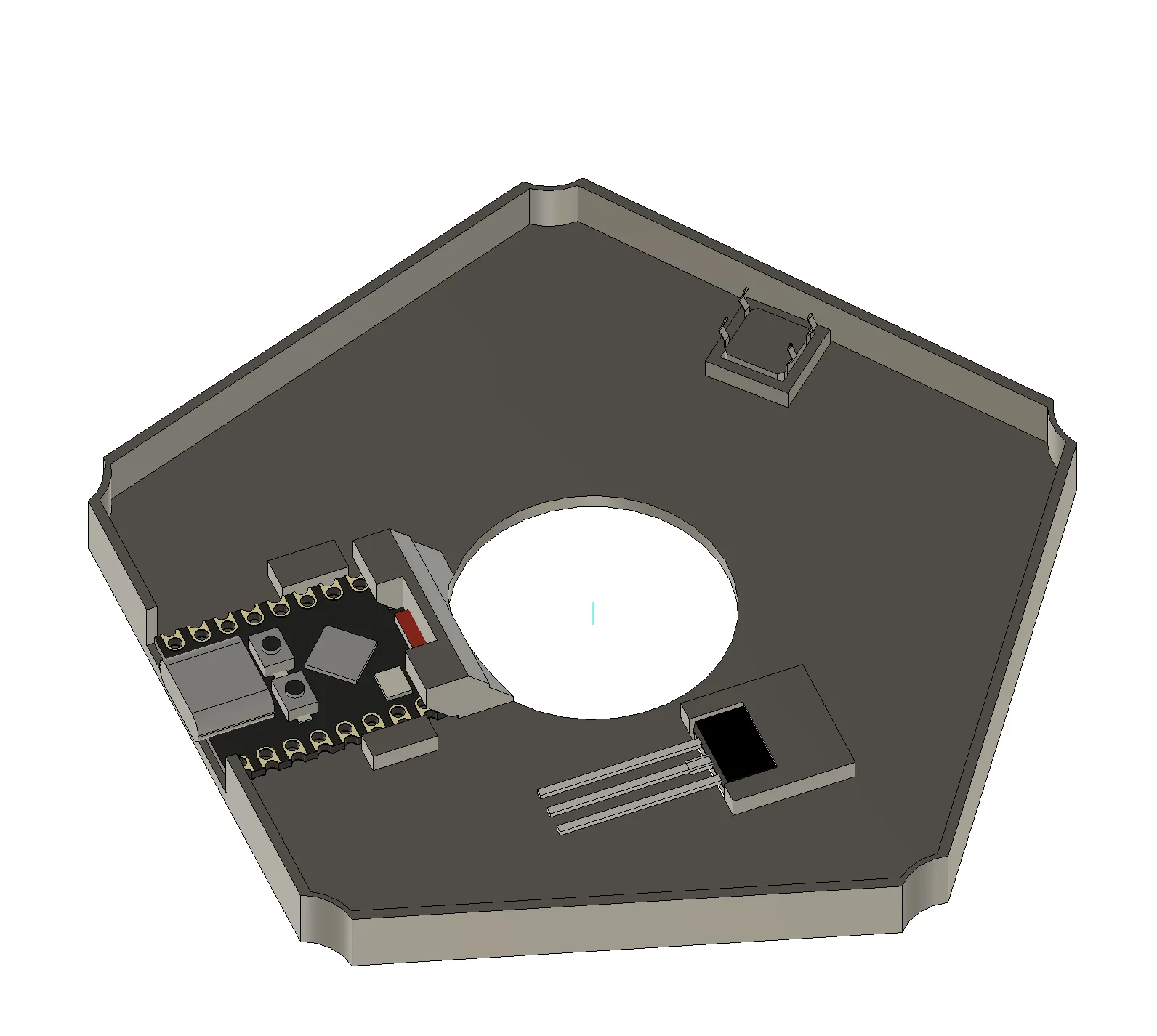 Đế điện tử cho đèn lồng Ikea KRINGSYNT sử dụng LED